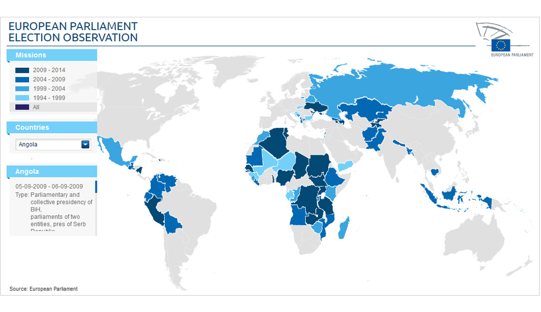 Election observation from the European Parliament