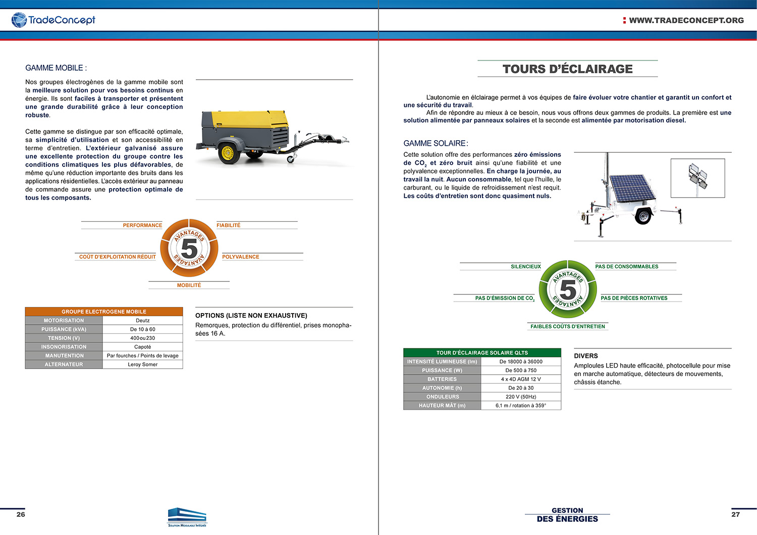 Technical details about electrical and lightning machines